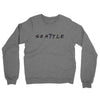 Seattle Friends Midweight French Terry Crewneck Sweatshirt-Graphite Heather-Allegiant Goods Co. Vintage Sports Apparel