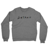 Detroit Friends Midweight French Terry Crewneck Sweatshirt-Allegiant Goods Co. Vintage Sports Apparel
