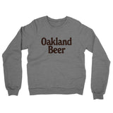 Oakland Beer Midweight French Terry Crewneck Sweatshirt-Allegiant Goods Co. Vintage Sports Apparel