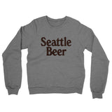 Seattle Beer Midweight French Terry Crewneck Sweatshirt-Allegiant Goods Co. Vintage Sports Apparel