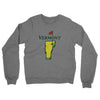 Vermont Golf Midweight French Terry Crewneck Sweatshirt-Graphite Heather-Allegiant Goods Co. Vintage Sports Apparel