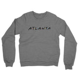 Atlanta Friends Midweight French Terry Crewneck Sweatshirt-Allegiant Goods Co. Vintage Sports Apparel