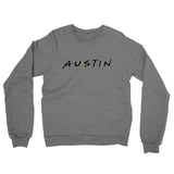 Austin Friends Midweight French Terry Crewneck Sweatshirt-Allegiant Goods Co. Vintage Sports Apparel