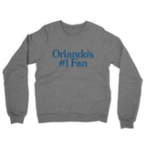 Orlando's Number 1 Fan Midweight French Terry Crewneck Sweatshirt-Allegiant Goods Co. Vintage Sports Apparel