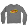 Albany Seinfeld Midweight French Terry Crewneck Sweatshirt-Graphite Heather-Allegiant Goods Co. Vintage Sports Apparel