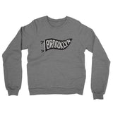 Brooklyn Pennant Midweight French Terry Crewneck Sweatshirt-Allegiant Goods Co. Vintage Sports Apparel