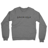 Louisville Friends Midweight French Terry Crewneck Sweatshirt-Allegiant Goods Co. Vintage Sports Apparel
