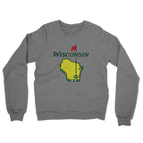 Wisconsin Golf Midweight French Terry Crewneck Sweatshirt-Allegiant Goods Co. Vintage Sports Apparel