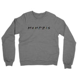 Memphis Friends Midweight French Terry Crewneck Sweatshirt-Allegiant Goods Co. Vintage Sports Apparel