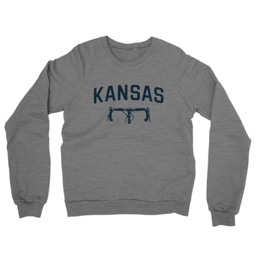 Kansas Cycling in Graphite Heather Color