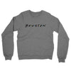 Houston Friends Midweight French Terry Crewneck Sweatshirt-Graphite Heather-Allegiant Goods Co. Vintage Sports Apparel
