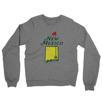 New Mexico Golf Midweight French Terry Crewneck Sweatshirt-Allegiant Goods Co. Vintage Sports Apparel