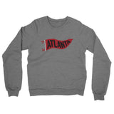 Atlanta Pennant Midweight French Terry Crewneck Sweatshirt-Allegiant Goods Co. Vintage Sports Apparel