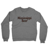 Mississippi Beer Midweight French Terry Crewneck Sweatshirt-Allegiant Goods Co. Vintage Sports Apparel