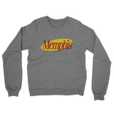 Memphis Seinfeld Midweight French Terry Crewneck Sweatshirt-Graphite Heather-Allegiant Goods Co. Vintage Sports Apparel