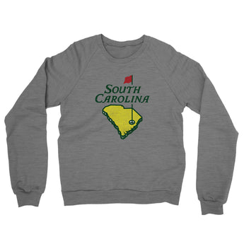 South Carolina Golf Midweight French Terry Crewneck Sweatshirt-Allegiant Goods Co. Vintage Sports Apparel