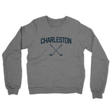 Charleston Golf Midweight French Terry Crewneck Sweatshirt-Graphite Heather-Allegiant Goods Co. Vintage Sports Apparel