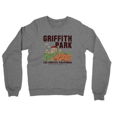 Griffith Park Midweight French Terry Crewneck Sweatshirt-Allegiant Goods Co. Vintage Sports Apparel
