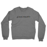 Cincinnati Friends Midweight French Terry Crewneck Sweatshirt-Allegiant Goods Co. Vintage Sports Apparel