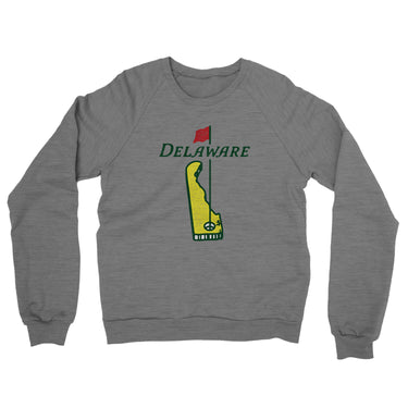 Delaware Golf Midweight French Terry Crewneck Sweatshirt-Allegiant Goods Co. Vintage Sports Apparel