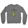 Delaware Golf Midweight French Terry Crewneck Sweatshirt-Graphite Heather-Allegiant Goods Co. Vintage Sports Apparel