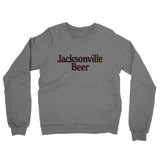 Jacksonville Beer Midweight French Terry Crewneck Sweatshirt-Allegiant Goods Co. Vintage Sports Apparel