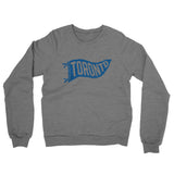 Toronto Pennant Midweight French Terry Crewneck Sweatshirt-Allegiant Goods Co. Vintage Sports Apparel