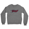 Cleveland Pennant Midweight French Terry Crewneck Sweatshirt-Graphite Heather-Allegiant Goods Co. Vintage Sports Apparel
