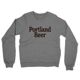 Portland Beer Midweight French Terry Crewneck Sweatshirt-Allegiant Goods Co. Vintage Sports Apparel