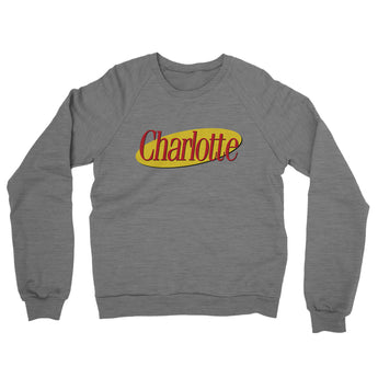 Charlotte Seinfeld Midweight French Terry Crewneck Sweatshirt-Allegiant Goods Co. Vintage Sports Apparel