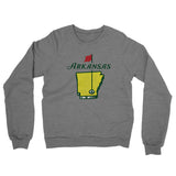 Arkansas Golf Midweight French Terry Crewneck Sweatshirt-Allegiant Goods Co. Vintage Sports Apparel