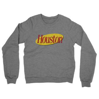 Houston Seinfeld Midweight French Terry Crewneck Sweatshirt-Allegiant Goods Co. Vintage Sports Apparel