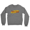 New York Seinfeld Midweight French Terry Crewneck Sweatshirt-Graphite Heather-Allegiant Goods Co. Vintage Sports Apparel