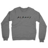Albany Friends Midweight French Terry Crewneck Sweatshirt-Graphite Heather-Allegiant Goods Co. Vintage Sports Apparel