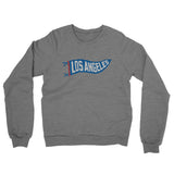 Los Angeles Pennant Midweight French Terry Crewneck Sweatshirt-Allegiant Goods Co. Vintage Sports Apparel