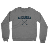 Augusta Golf Midweight French Terry Crewneck Sweatshirt-Graphite Heather-Allegiant Goods Co. Vintage Sports Apparel