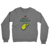 West Virginia Golf Midweight French Terry Crewneck Sweatshirt-Graphite Heather-Allegiant Goods Co. Vintage Sports Apparel