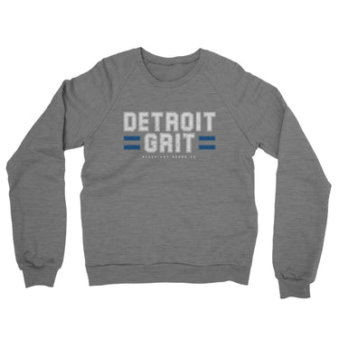 Detroit Grit Midweight French Terry Crewneck Sweatshirt-Allegiant Goods Co. Vintage Sports Apparel