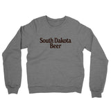 South Dakota Beer Midweight French Terry Crewneck Sweatshirt-Allegiant Goods Co. Vintage Sports Apparel