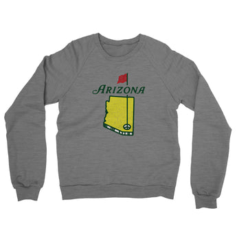 Arizona Golf Midweight French Terry Crewneck Sweatshirt-Allegiant Goods Co. Vintage Sports Apparel