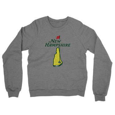 New Hampshire Golf Midweight French Terry Crewneck Sweatshirt-Allegiant Goods Co. Vintage Sports Apparel