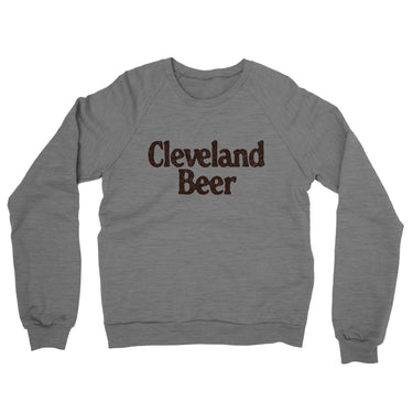 Cleveland Beer Midweight French Terry Crewneck Sweatshirt-Allegiant Goods Co. Vintage Sports Apparel