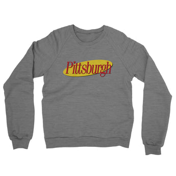 Pittsburgh Seinfeld Midweight French Terry Crewneck Sweatshirt-Allegiant Goods Co. Vintage Sports Apparel