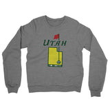 Utah Golf Midweight French Terry Crewneck Sweatshirt-Allegiant Goods Co. Vintage Sports Apparel
