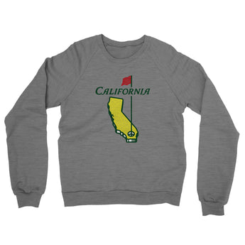California Golf Midweight French Terry Crewneck Sweatshirt-Allegiant Goods Co. Vintage Sports Apparel