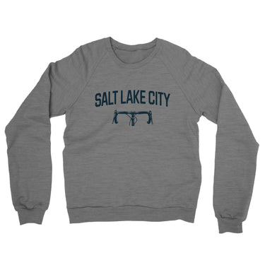 Salt Lake City Cycling in Graphite Heather Color