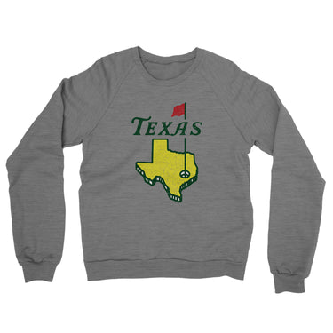 Texas Golf Midweight French Terry Crewneck Sweatshirt-Allegiant Goods Co. Vintage Sports Apparel