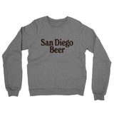San Diego Beer Midweight French Terry Crewneck Sweatshirt-Allegiant Goods Co. Vintage Sports Apparel