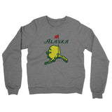 Alaska Golf Midweight French Terry Crewneck Sweatshirt-Allegiant Goods Co. Vintage Sports Apparel