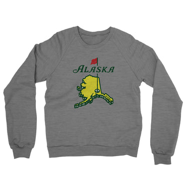 Alaska Golf Midweight French Terry Crewneck Sweatshirt-Allegiant Goods Co. Vintage Sports Apparel